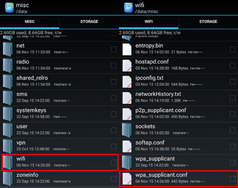 cómo ver el código de contraseña de wifi
