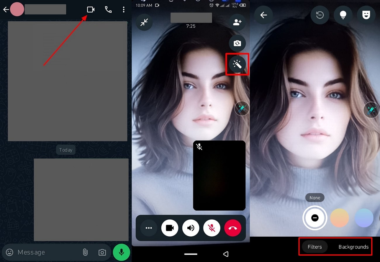 Acceso a filtros en Android