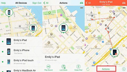 Bloqueo de iPhone perdido si encontrar mi iPhone estaba habilitado